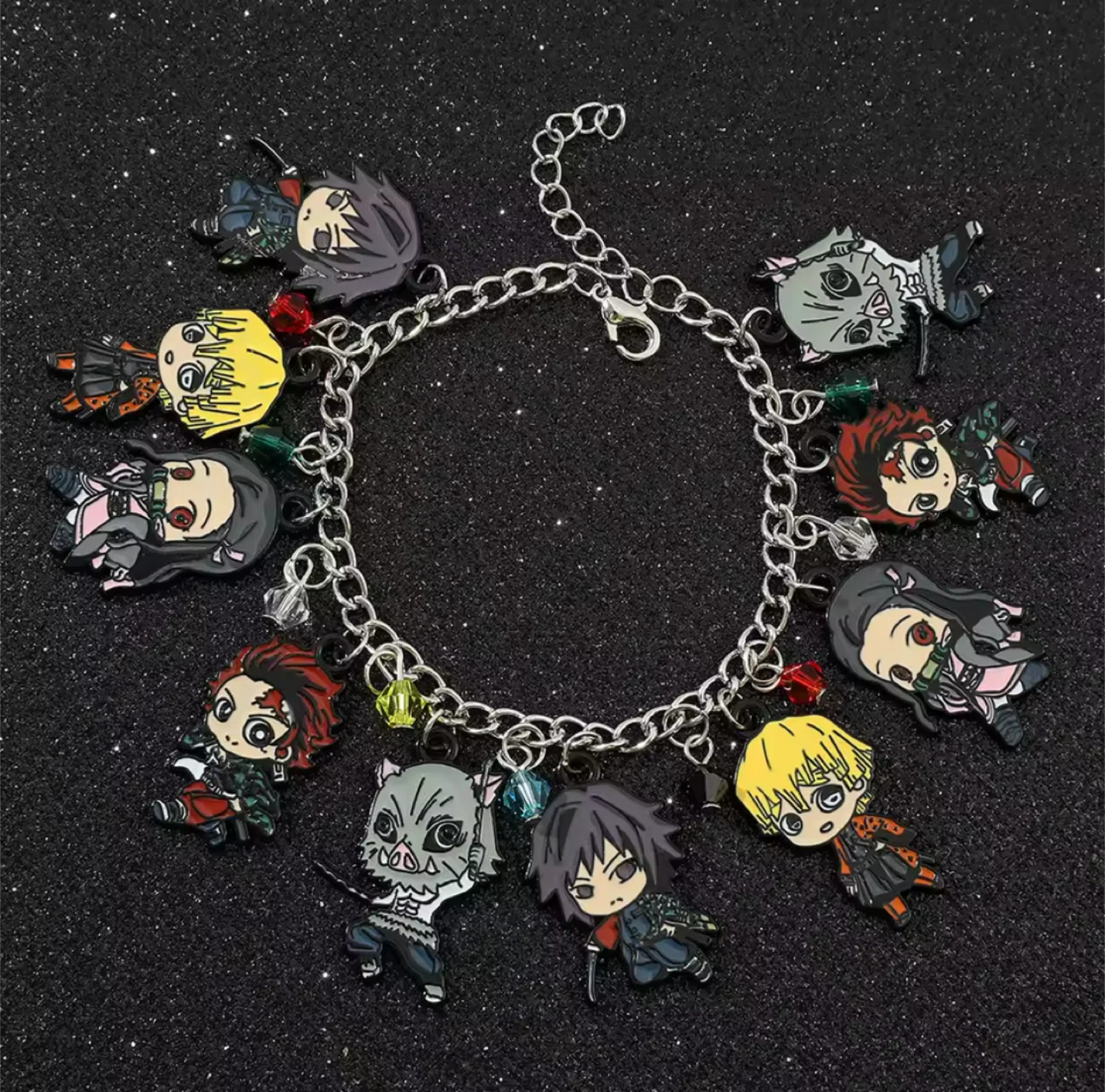 Demon Slayer Charm Bracelet