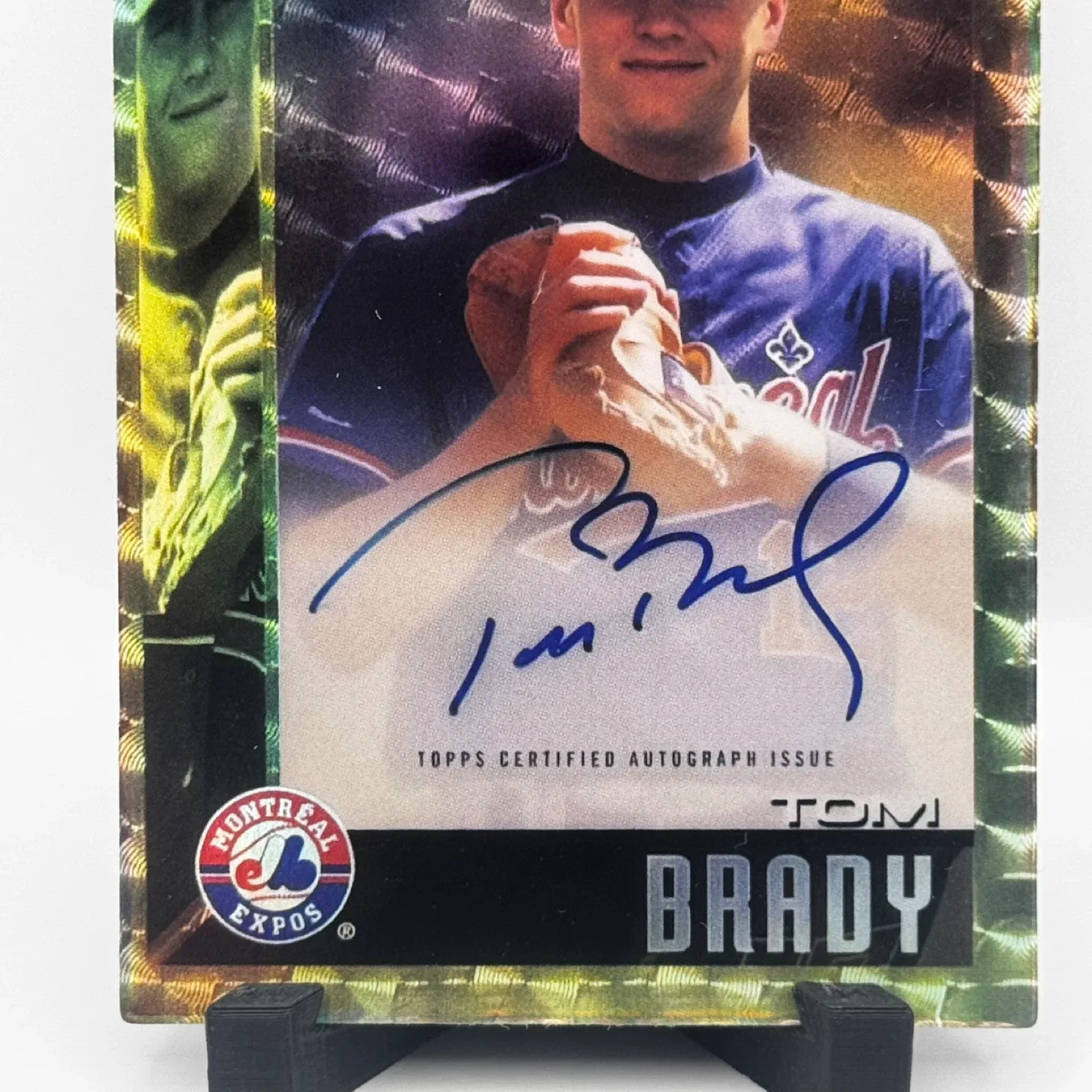 Tom Brady 1999 Bowman Chrome Autographed Rookie Card image indicator(4)
