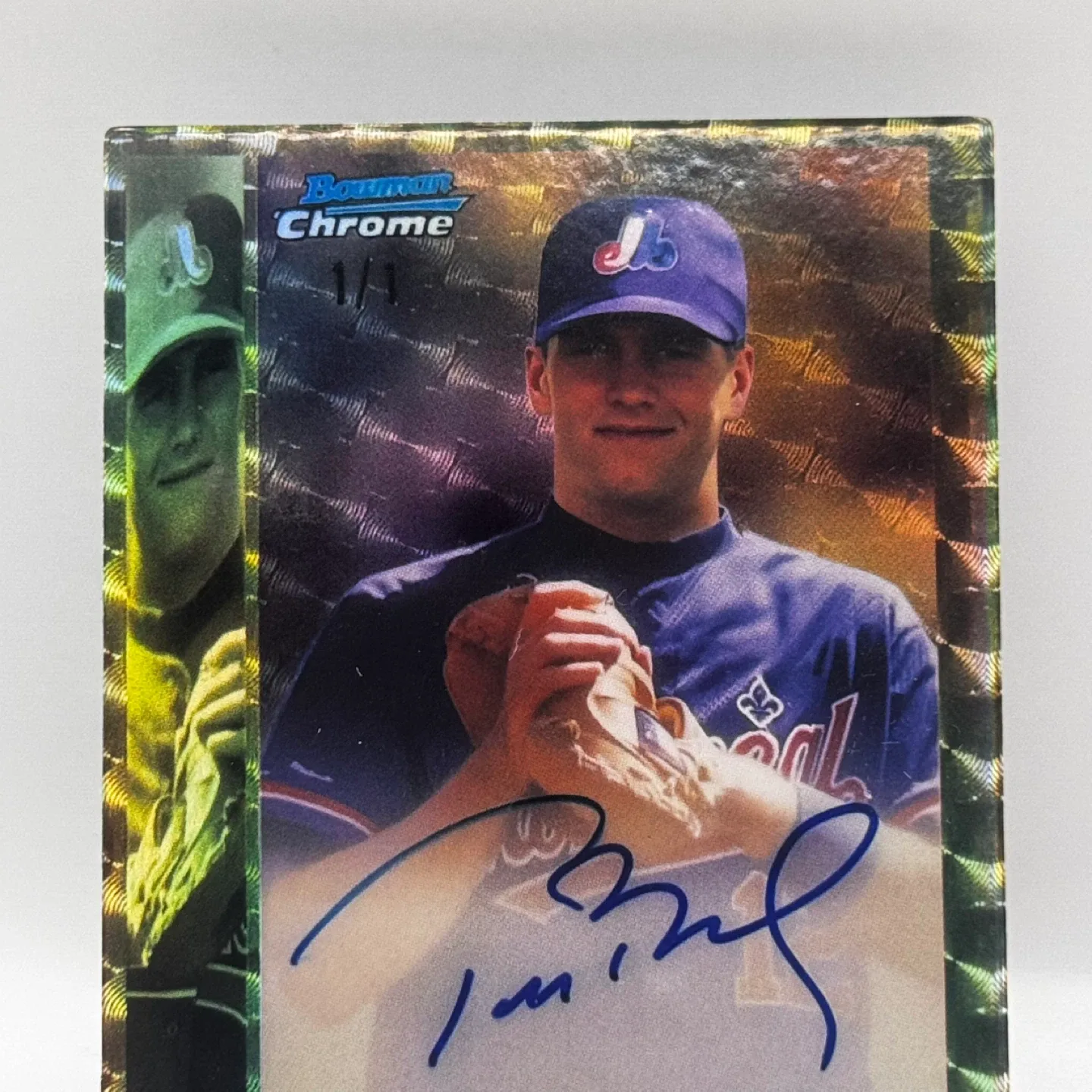 Tom Brady 1999 Bowman Chrome Autographed Rookie Card image indicator(3)