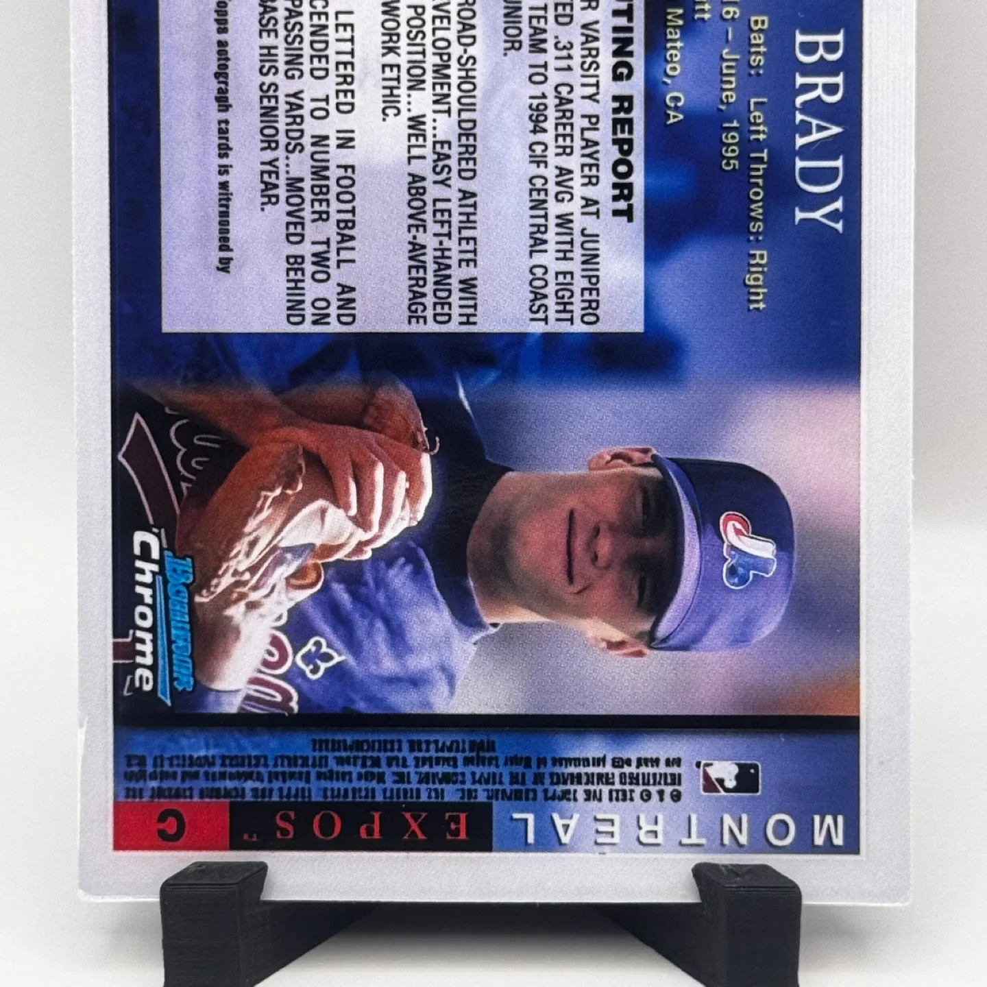 Tom Brady 1999 Bowman Chrome Autographed Rookie Card image indicator(7)