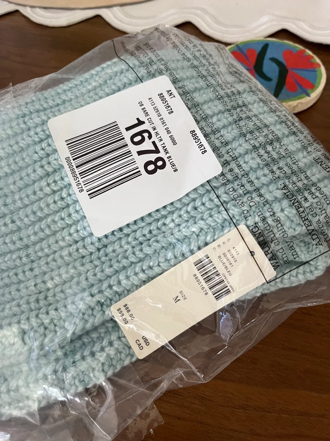 BNWT Anthropologie Halter Sweater Tank M image indicator(7)