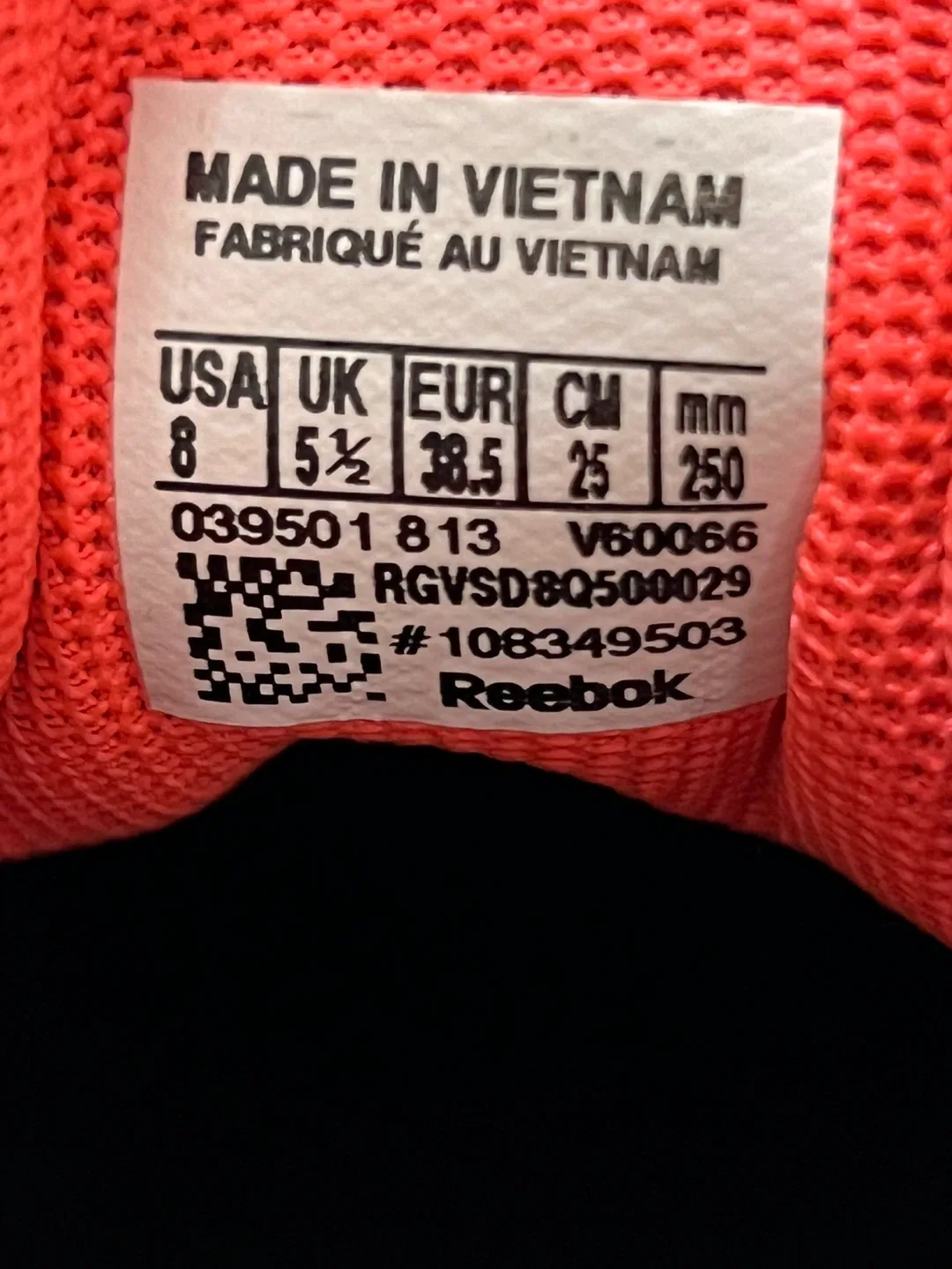 Reebok Black & Pink Running Shoes image indicator(6)