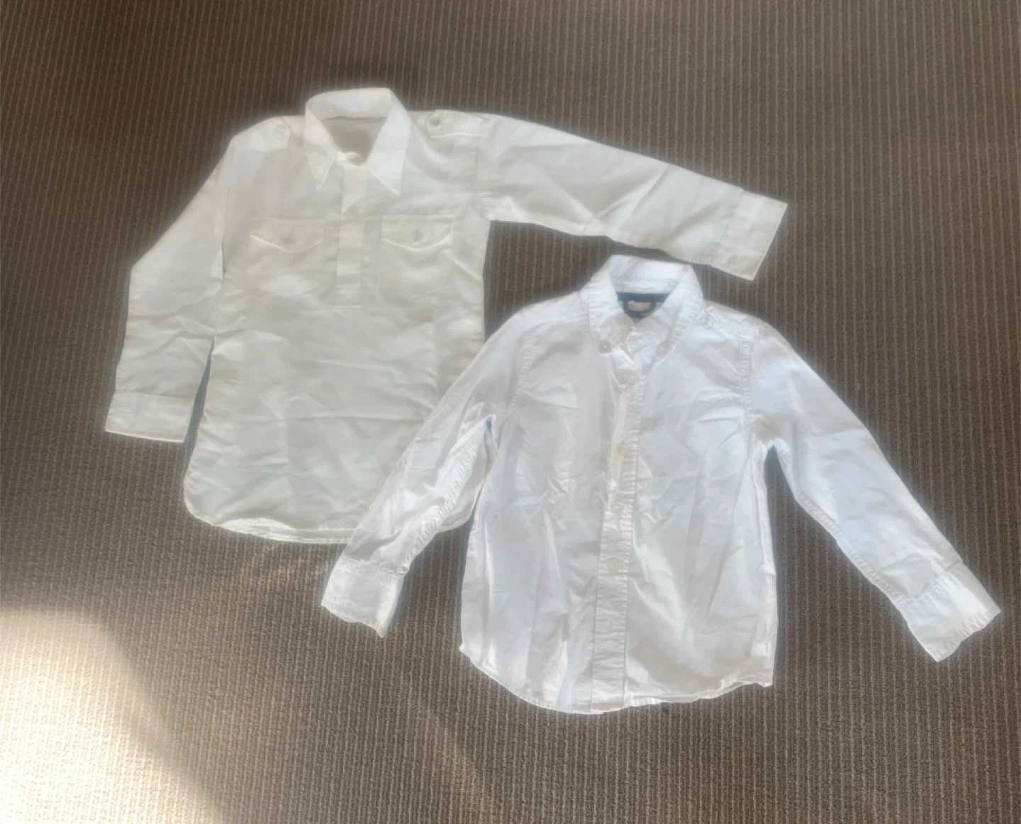OshKosh & Unbranded White Shirts size 3-5