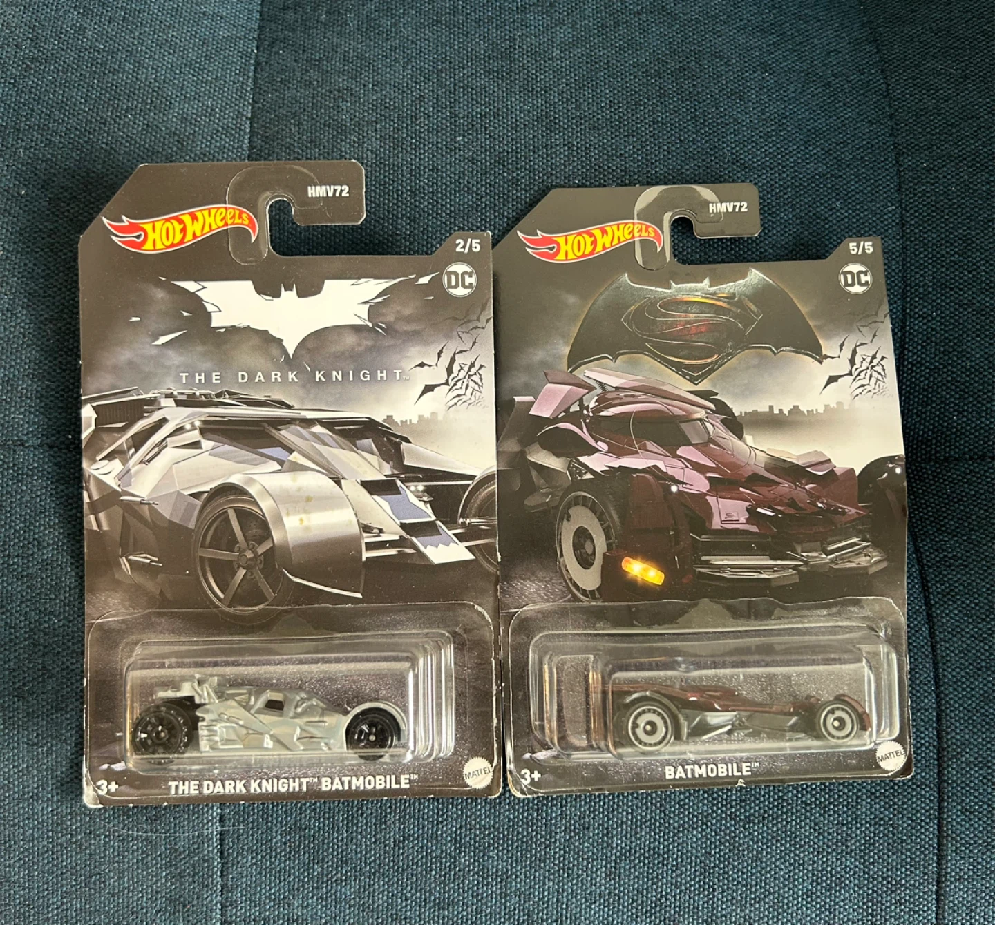 Hot Wheels Batmobiles 2/5 Collection