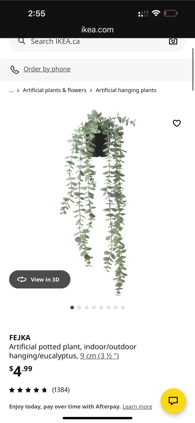 3 pieces IKEA FEJKA Artificial Potted Plant image indicator(4)