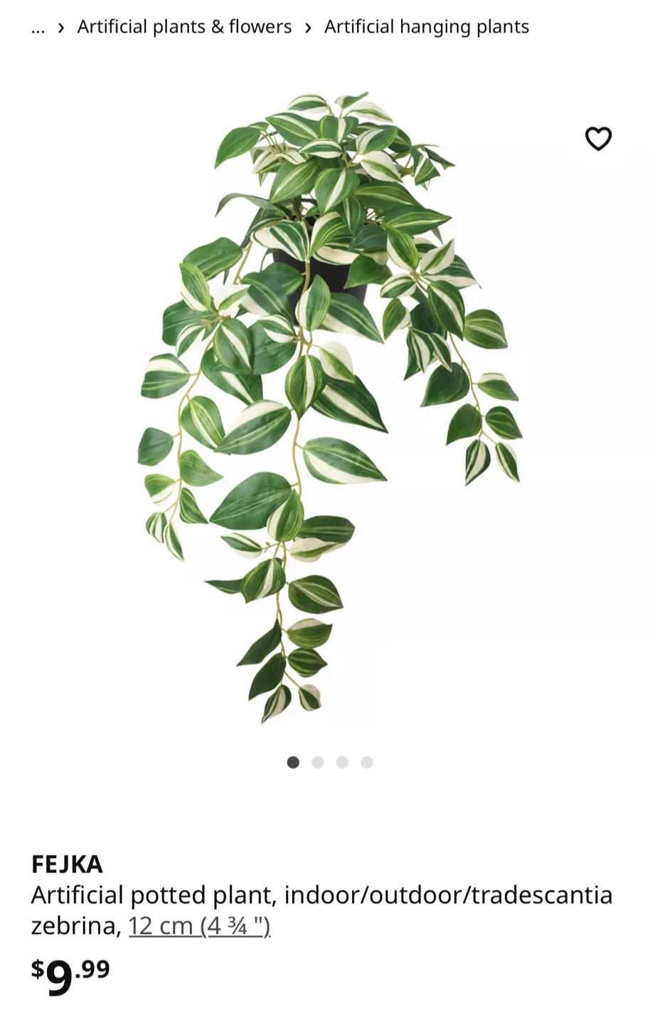 3 pieces IKEA FEJKA Artificial Potted Plant image indicator(2)