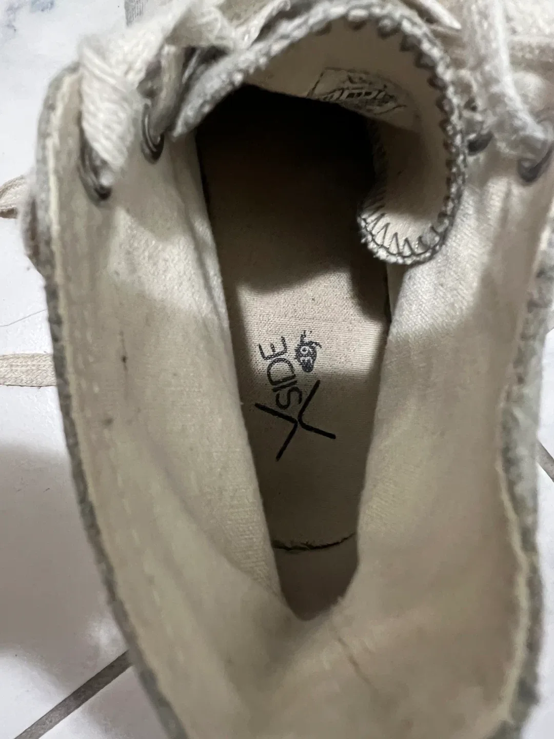 Xside Grey High Top Sneakers - Size 39 image indicator(5)