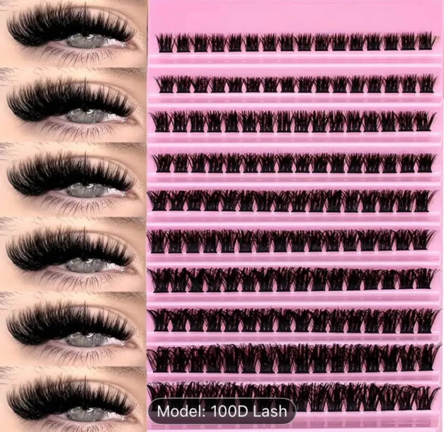 🥕 Brand New False Eyelashes 10 rows - photo 2
