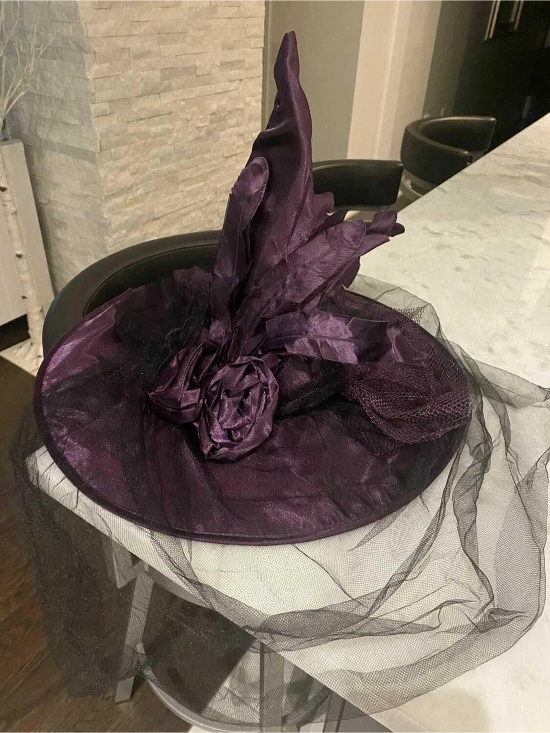 FREE with Any Purchase - Witch Hat - Purple & Red thumbnail