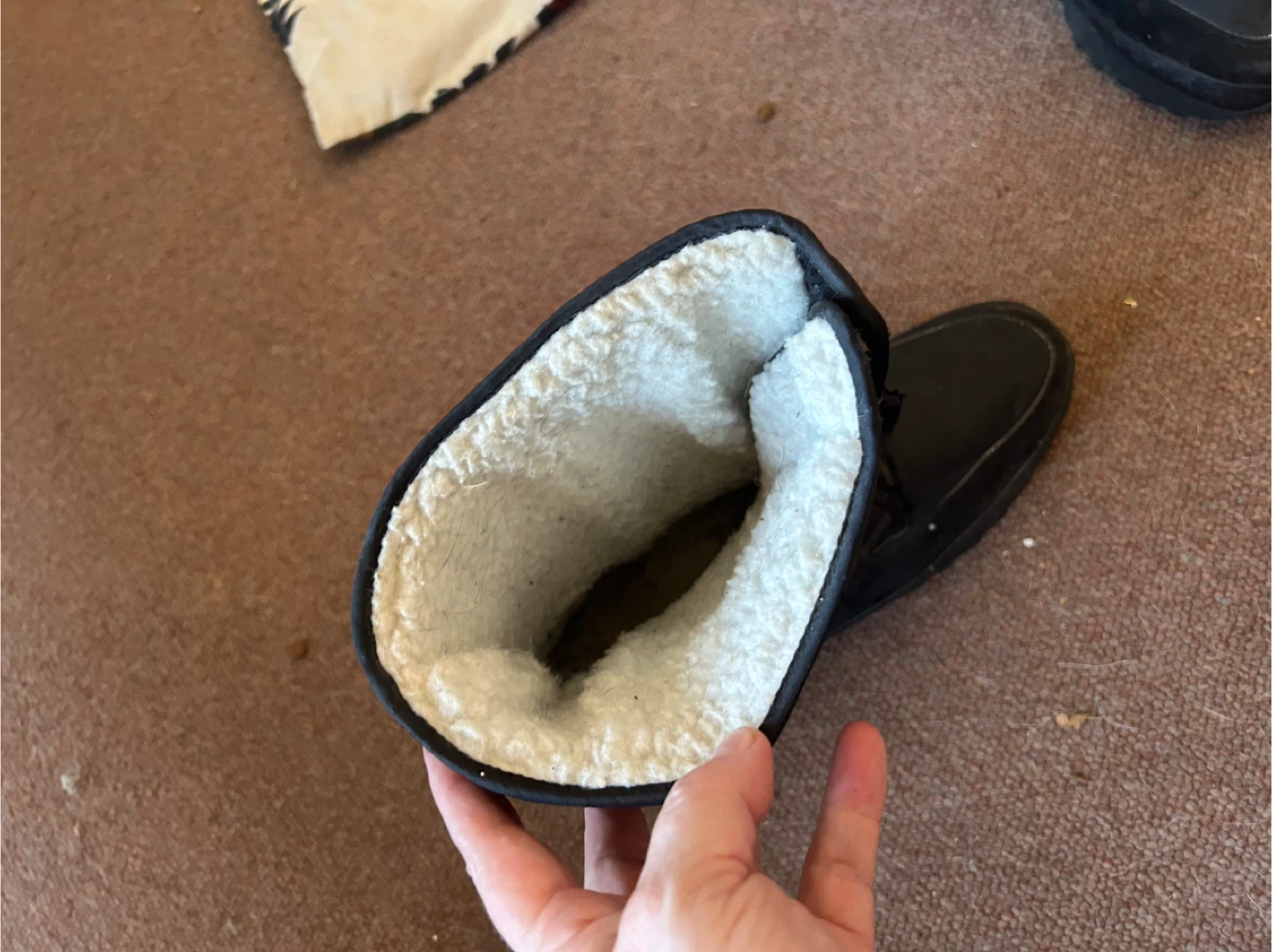 Black Winter Boots - Size 10 - photo 3