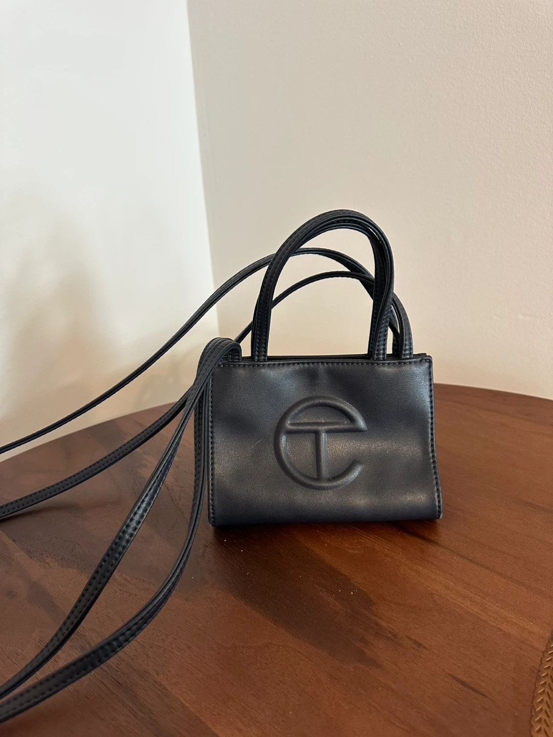 Telfar Small Navy Bag