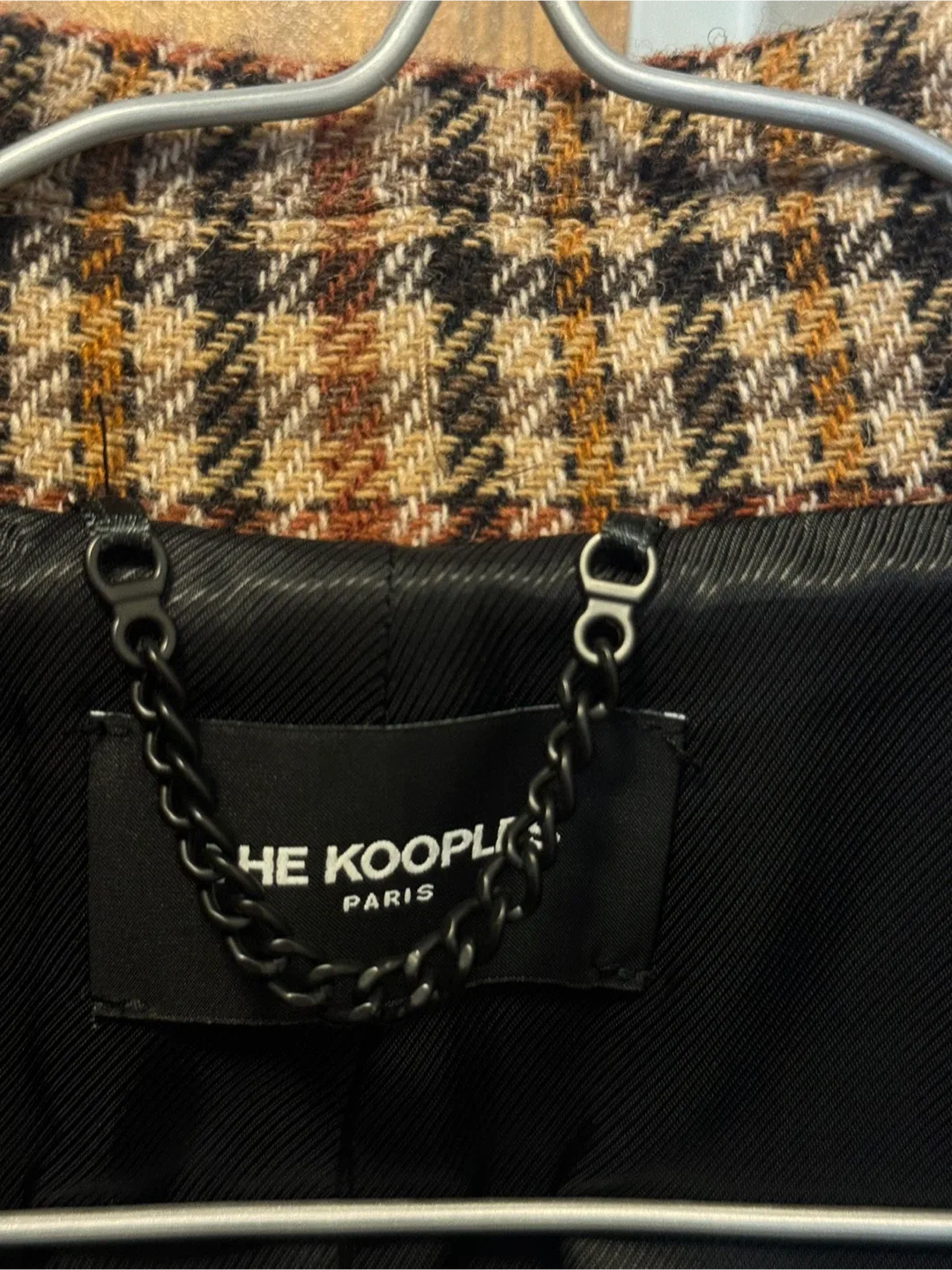 The Kooples Unisex Wool Blend Coat - Size L image indicator(3)