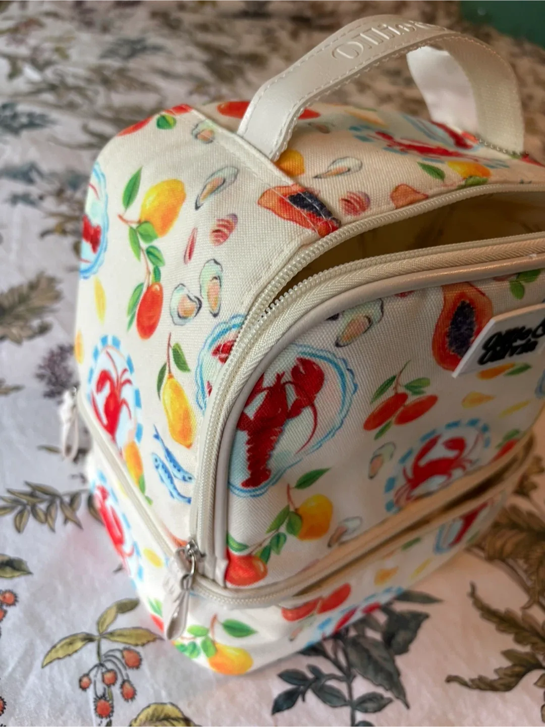 BNWT🍋🦞 Ollie & Olivia ~ Insulated Cooler Lunch Tote Bag image indicator(6)