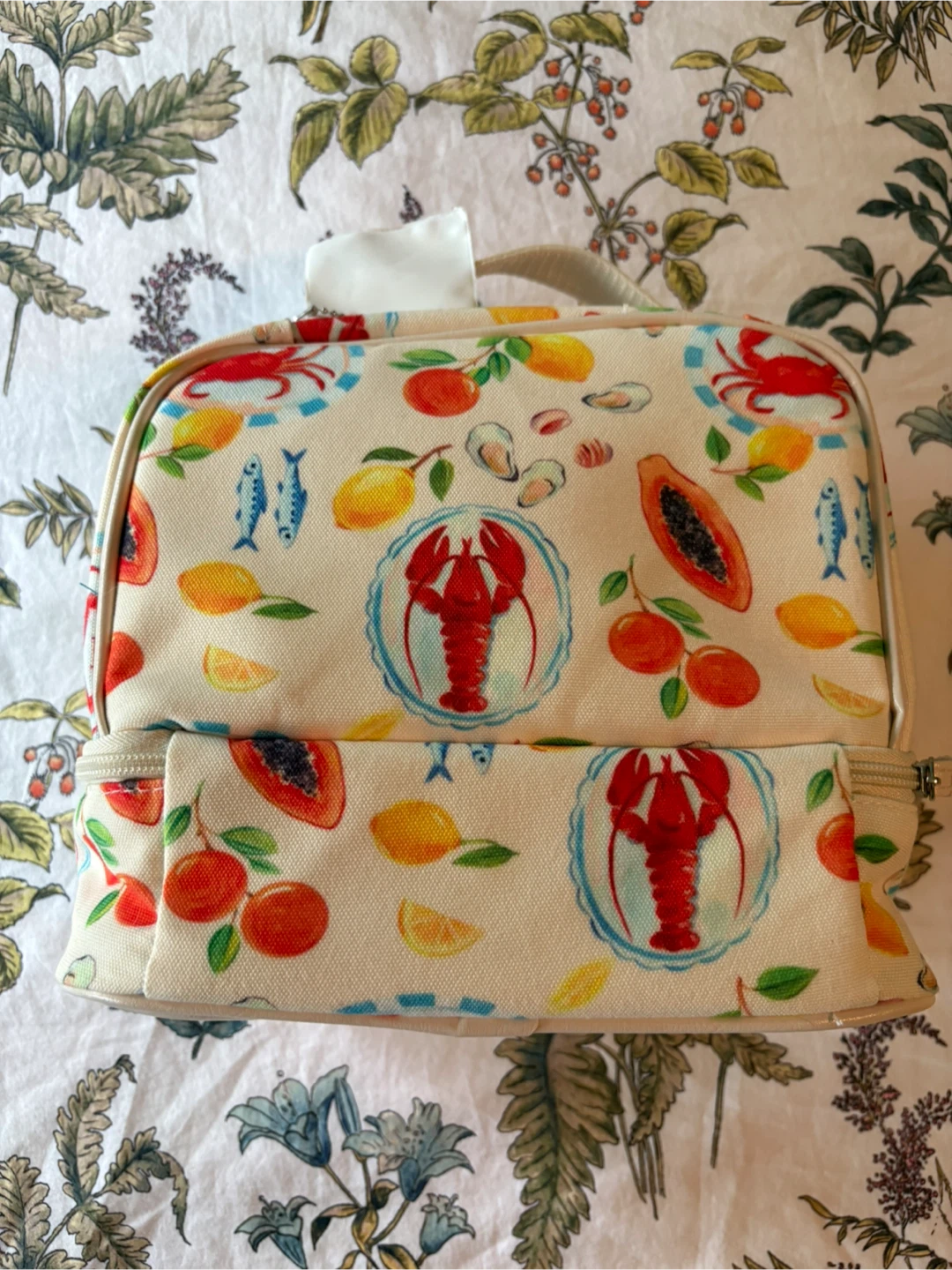 BNWT🍋🦞 Ollie & Olivia ~ Insulated Cooler Lunch Tote Bag - photo 4