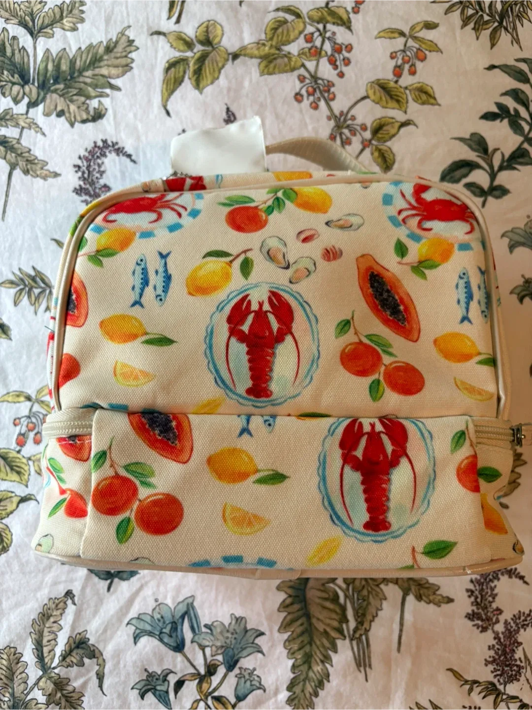 BNWT🍋🦞 Ollie & Olivia ~ Insulated Cooler Lunch Tote Bag image indicator(4)