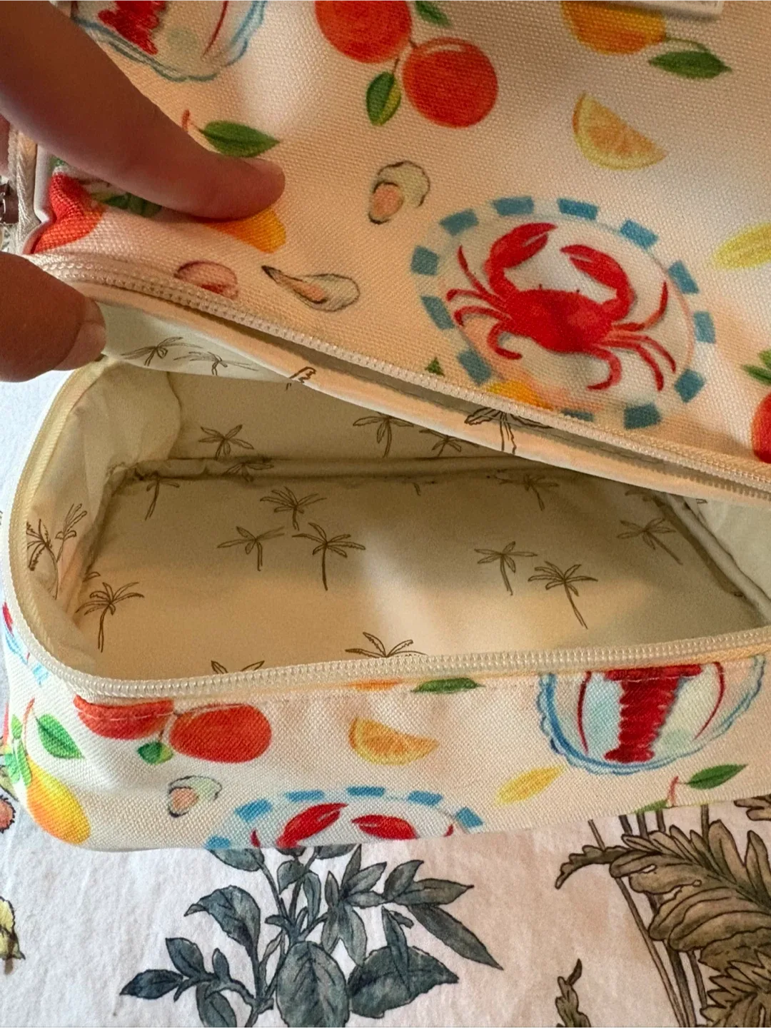 BNWT🍋🦞 Ollie & Olivia ~ Insulated Cooler Lunch Tote Bag image indicator(7)