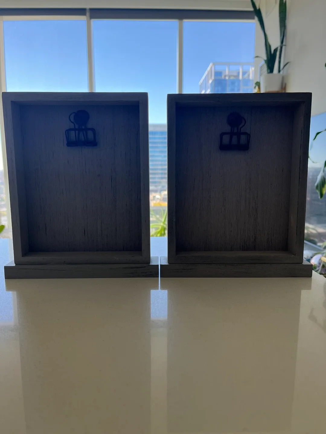 Gray Wood Shadow Box Shelf - 7 inches image indicator(6)