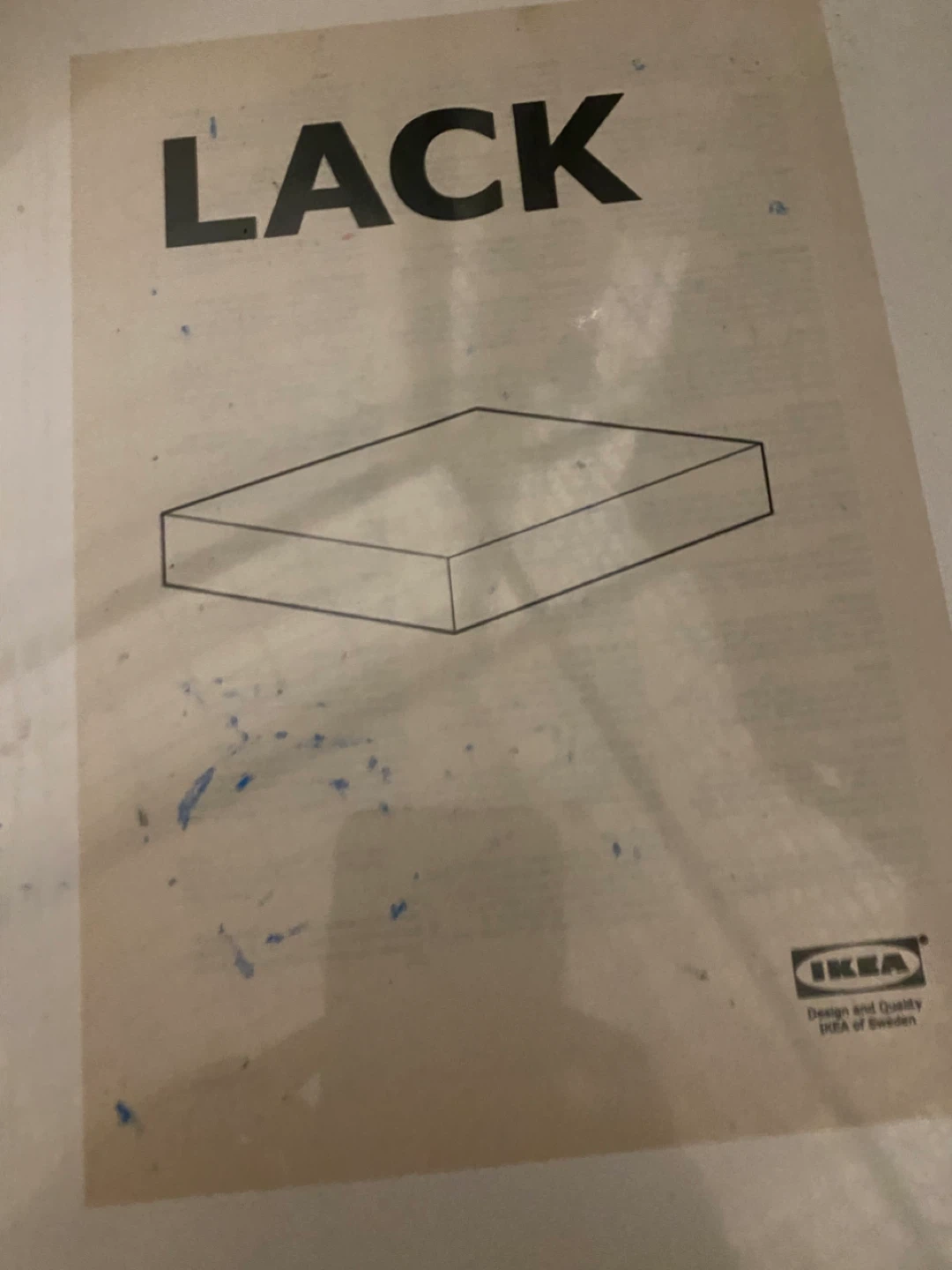 🥕 free IKEA Lack White Wall Shelf - photo 2