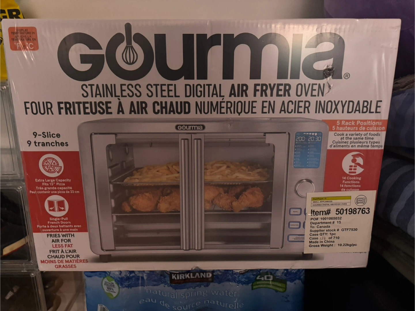 New Gourmia Stainless Steel Digital Air Fryer Oven - photo 5