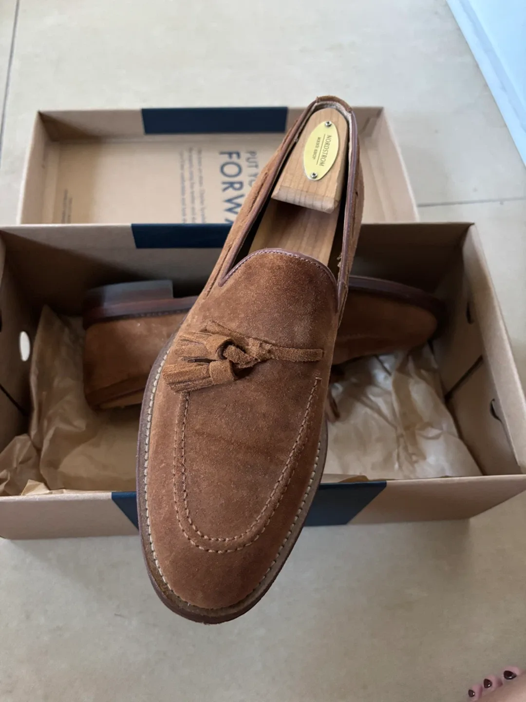 Nordstrom Tassel Loafer - Chestnut Brown, US 8 thumbnail