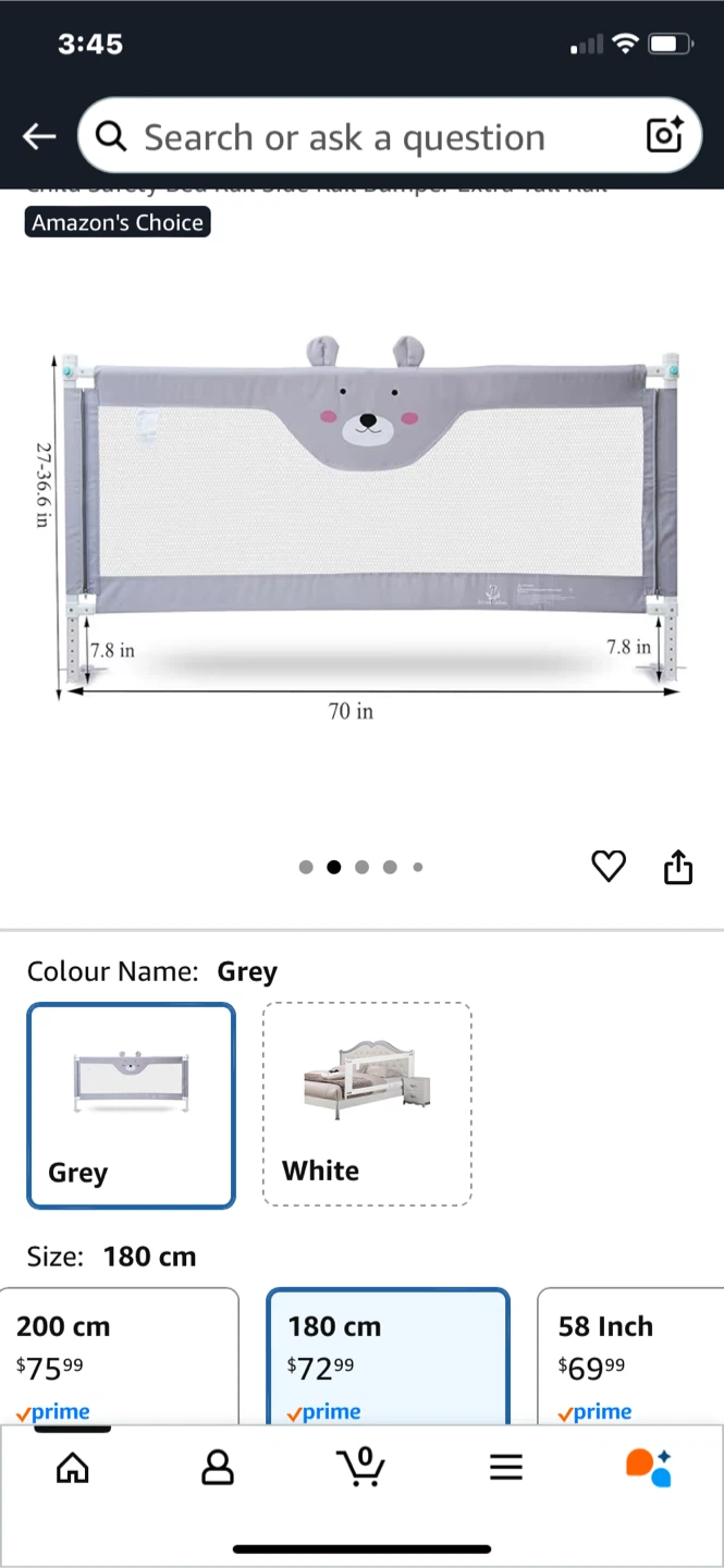 Grey Bear Design Bed Rail - photo 3