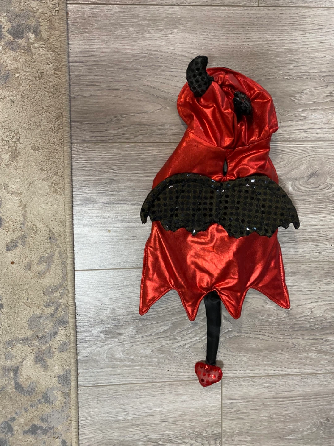 🥕🥕Red Devil Dog Costume - Small - photo 3