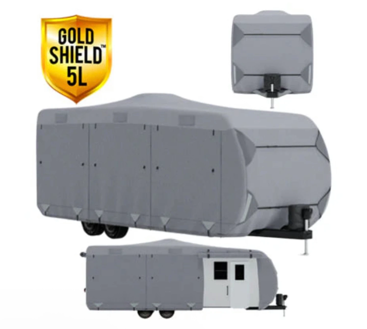Gold Shield 5 Layer RV Cover for Toy Hauler 24' To 27' Ft Long - photo 2
