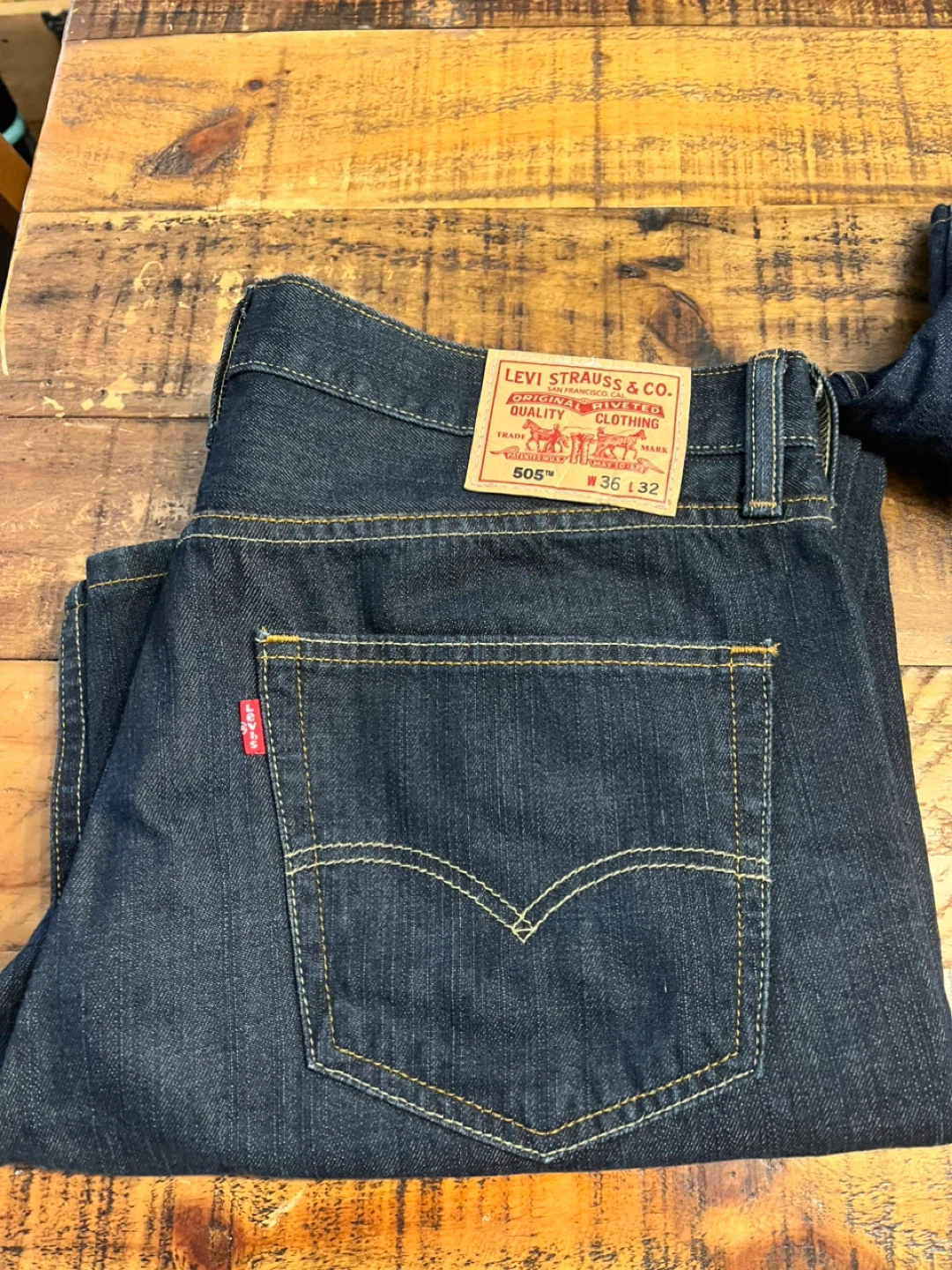 Levi's 505 Jeans - Size 36x32 - photo 2