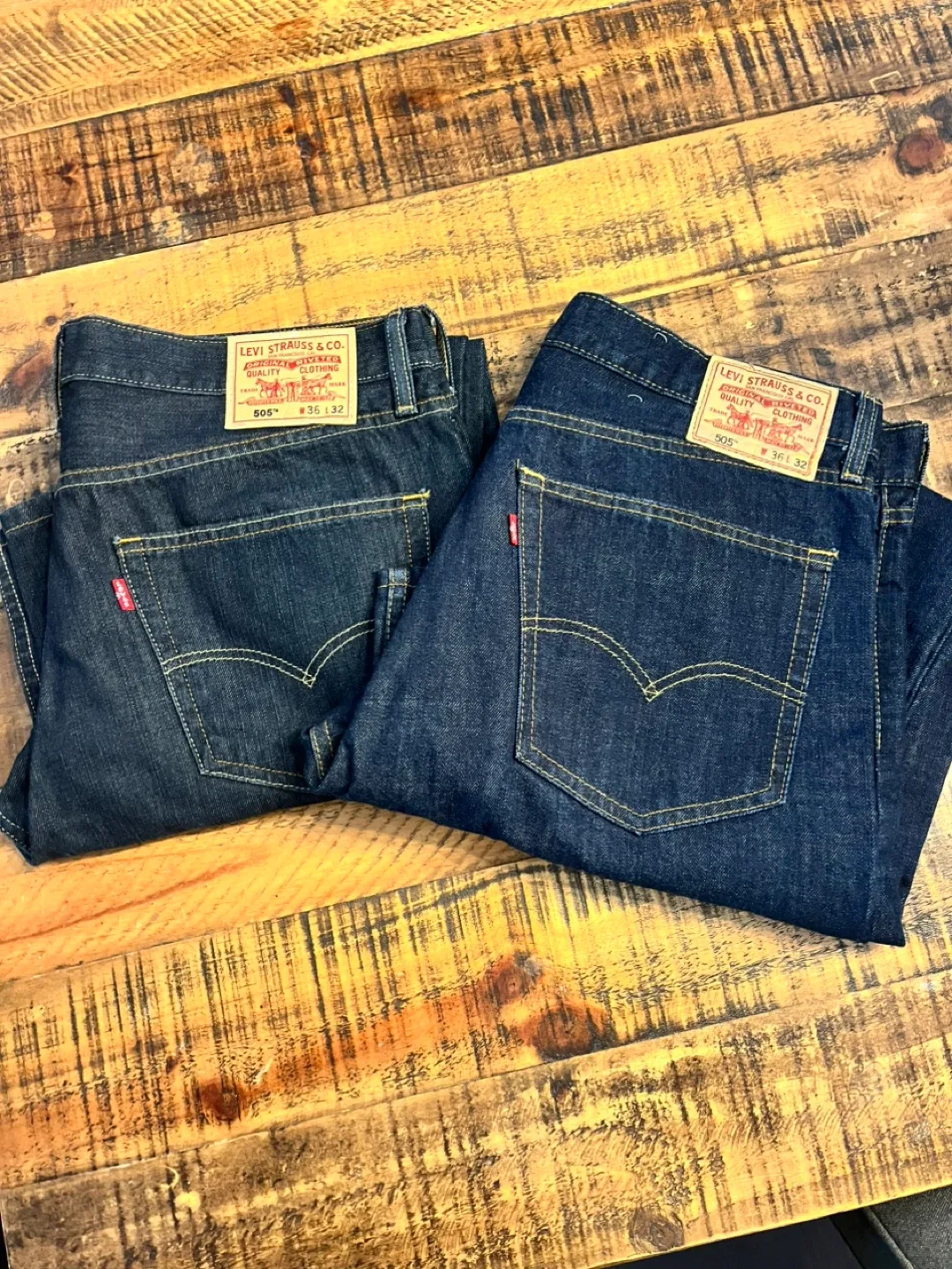 Levi's 505 Jeans - Size 36x32