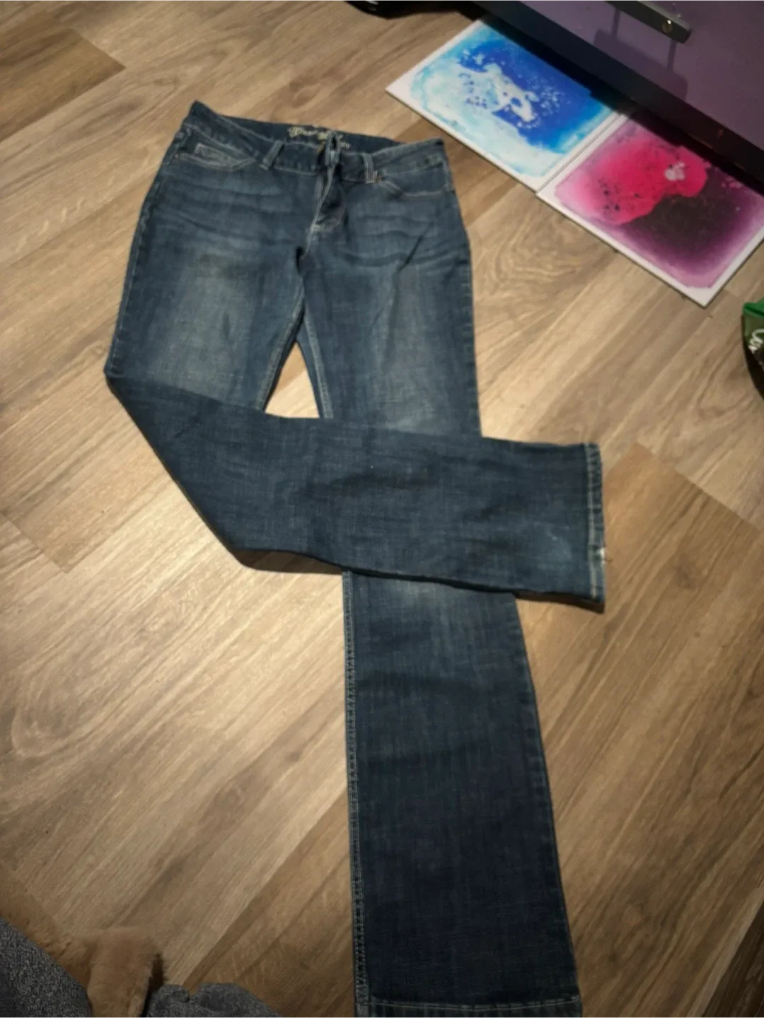 Wrangler Boot Cut Jeans, Size 9 x 36 thumbnail