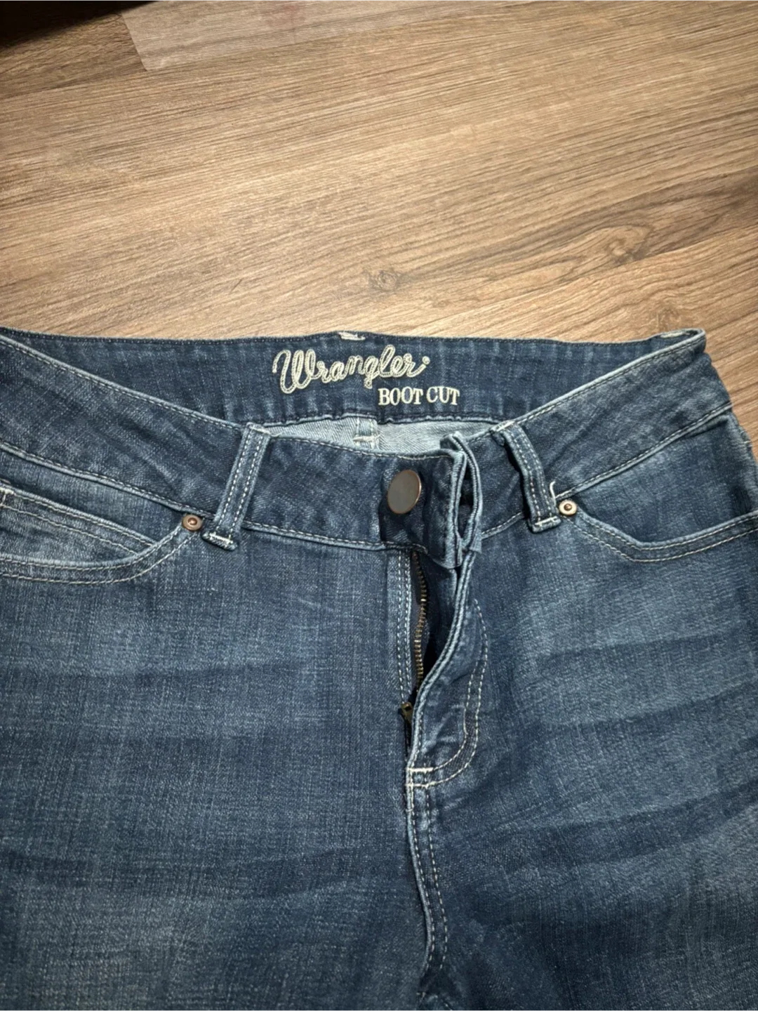 Wrangler Boot Cut Jeans, Size 9 x 36 image indicator(2)
