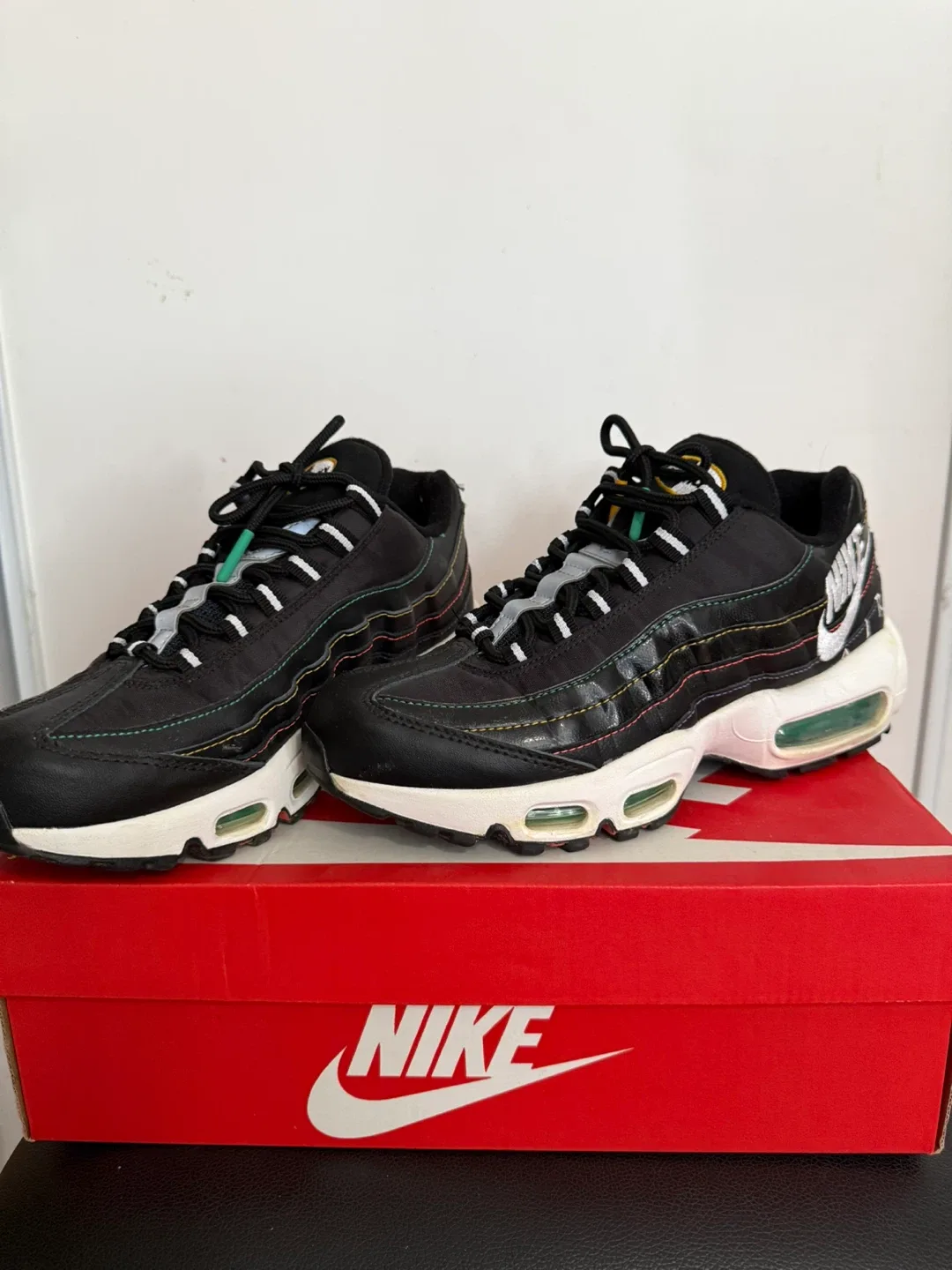 Nike Air Max 95 Black Sneakers image indicator(3)