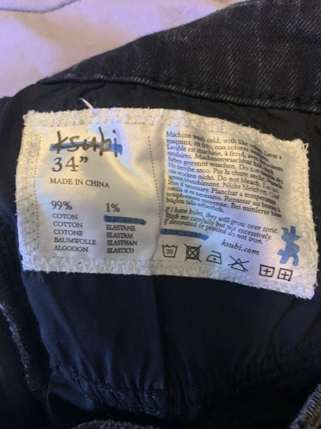 Ksubi Jeans Size 34 image indicator(3)