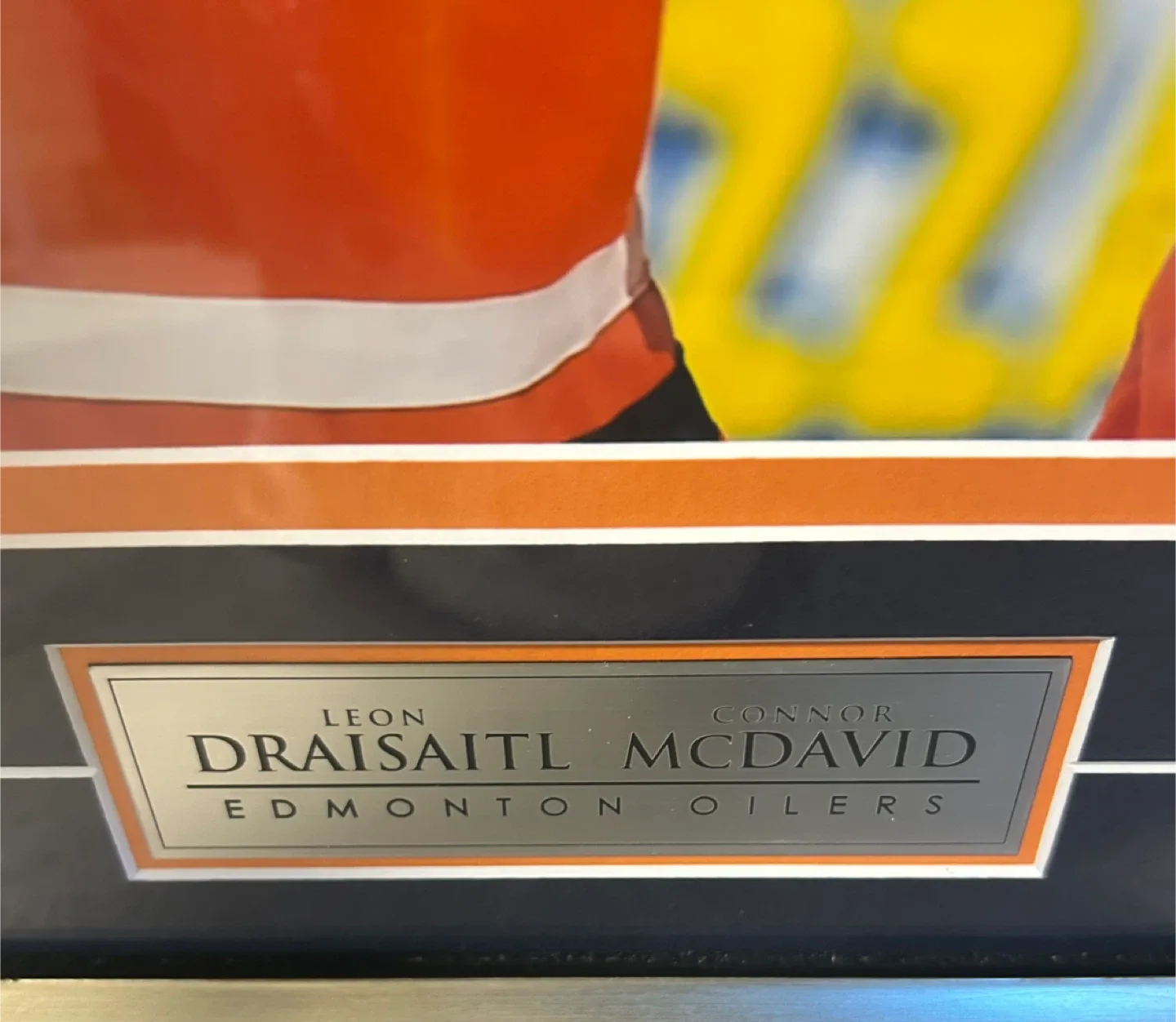 Connor McDavid and Leon Draisaitl framed print image indicator(3)