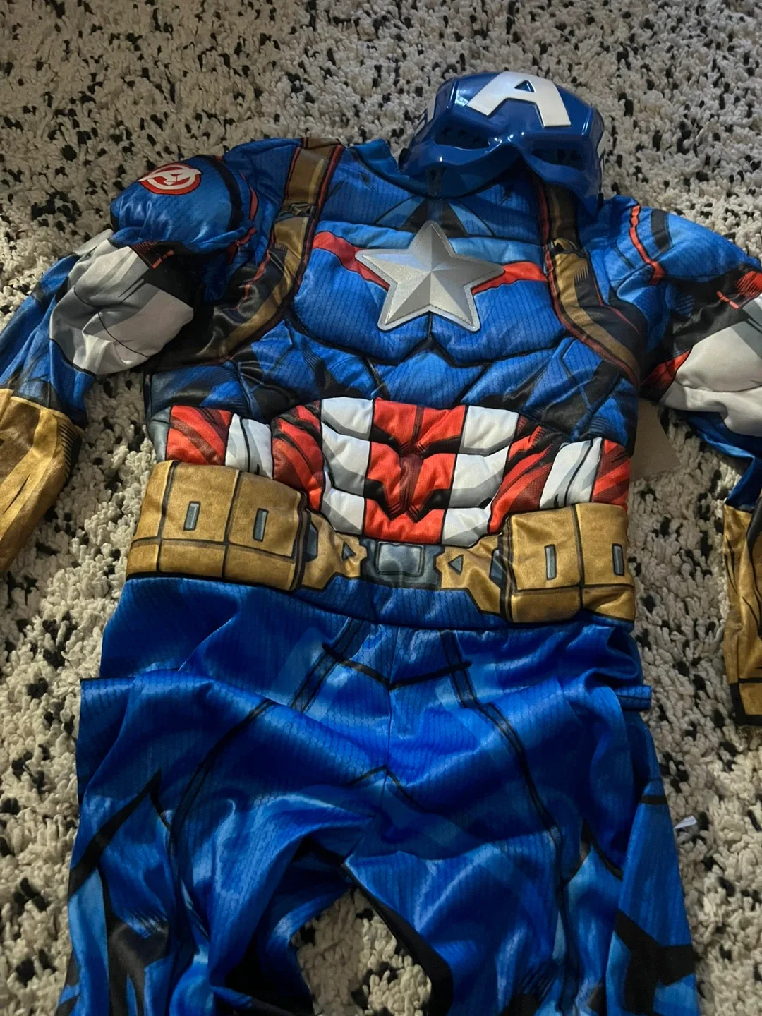 Captain America Costume (6-8yrs) image indicator(3)