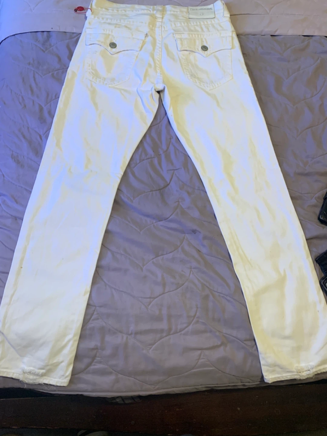 True Religion White Jeans size 32 - photo 2