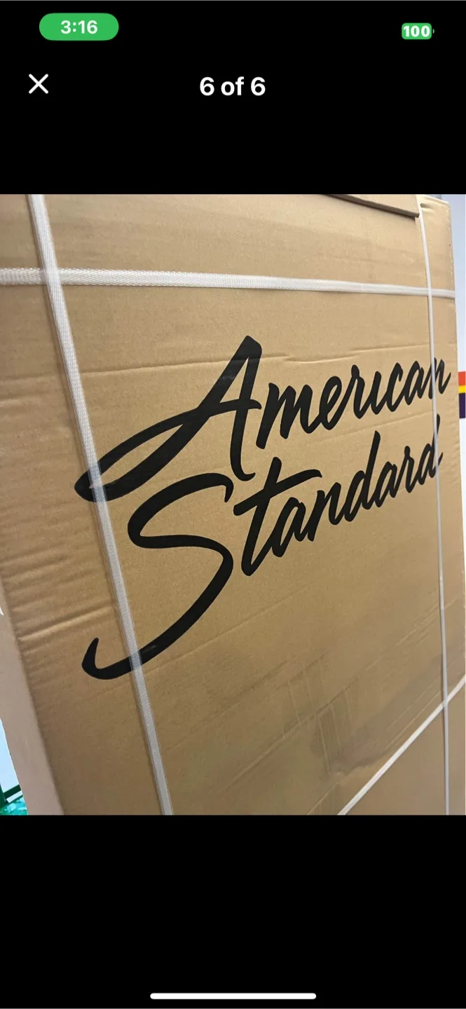 American Standard Ovation Curved Bath Tub Door image indicator(3)