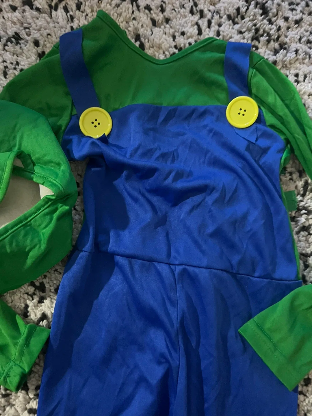 Luigi Costume Boys Size Small image indicator(3)
