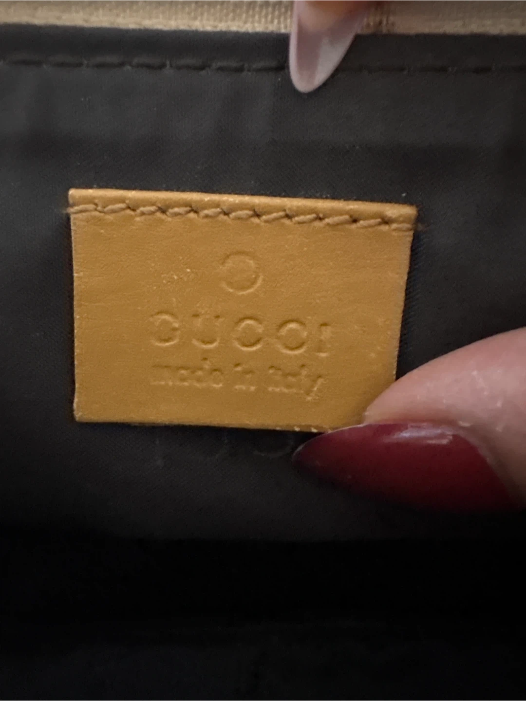 Gucci Monogram Canvas Pouch - photo 4