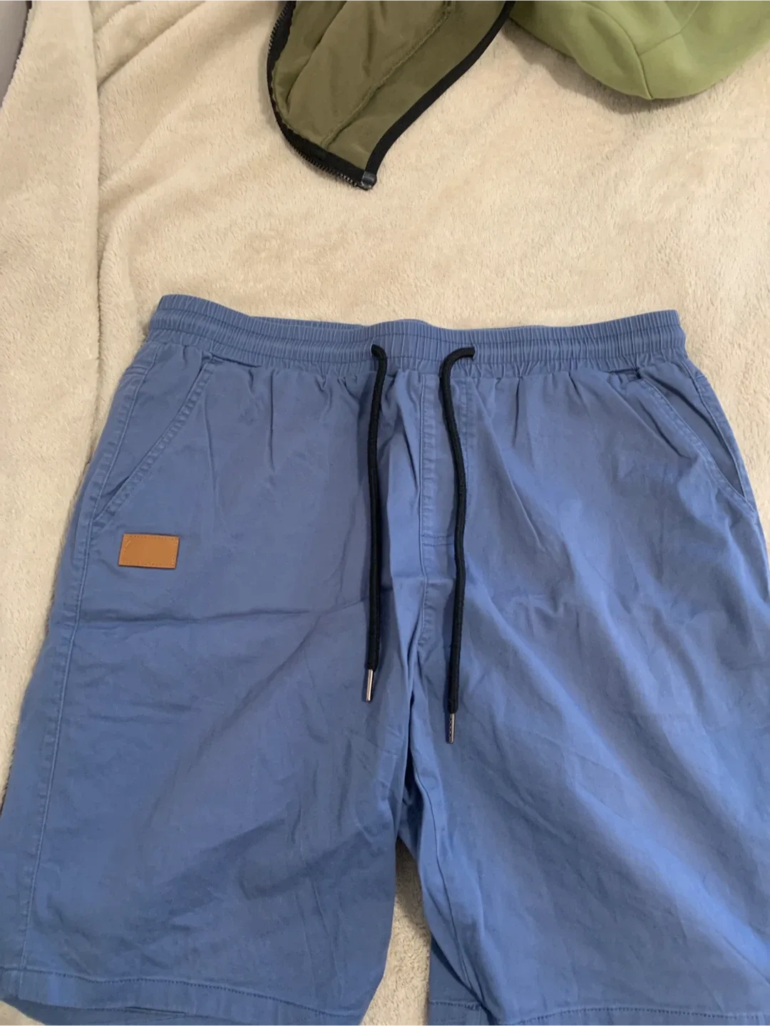 Blue Shorts with Drawstring image indicator(2)