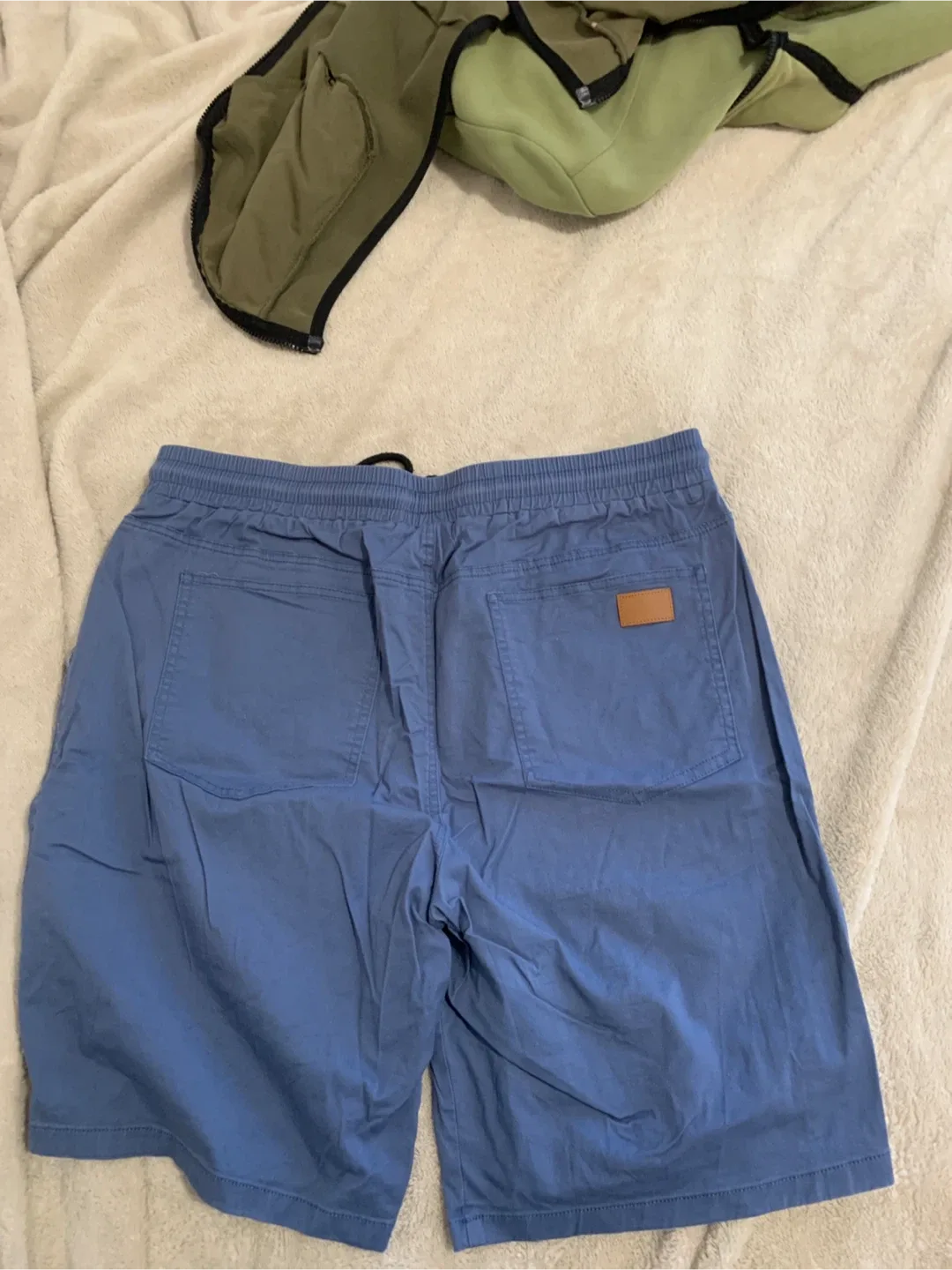 Blue Shorts with Drawstring image indicator(3)