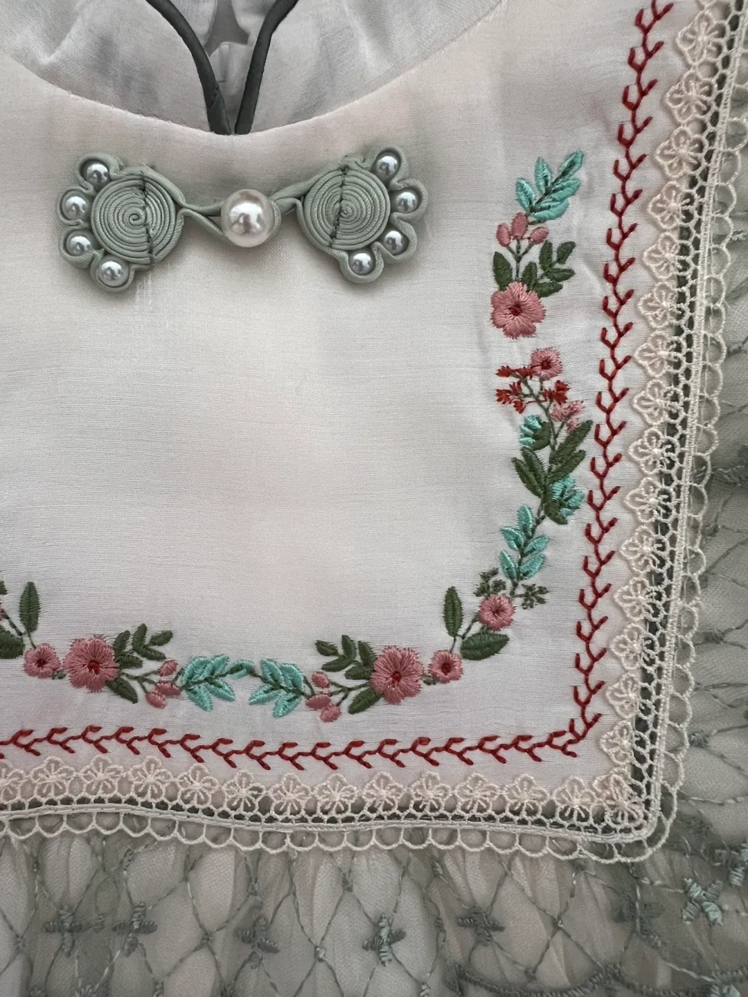 Embroidered Girl's Dress - 18-24m image indicator(3)