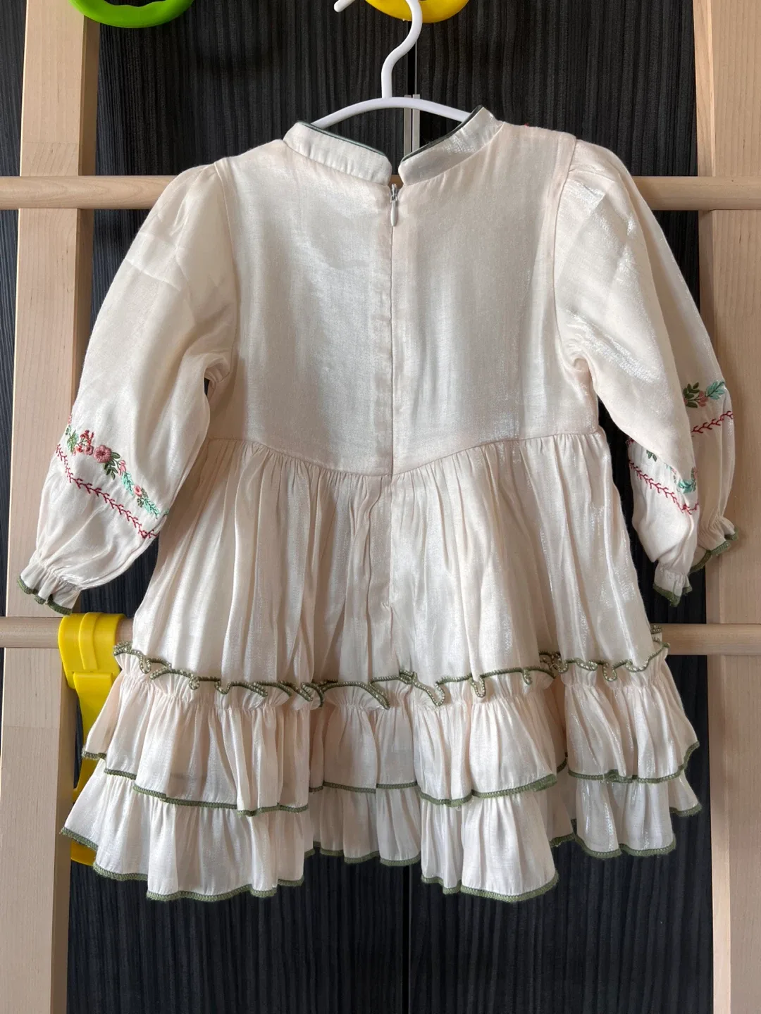 Embroidered Girl's Dress - 18-24m image indicator(2)