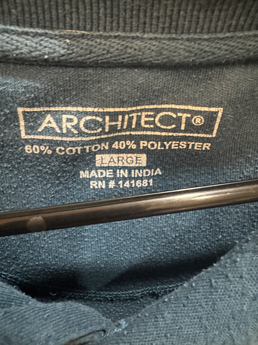 Architect Long Sleeve Polo Shirt - Large - photo 2