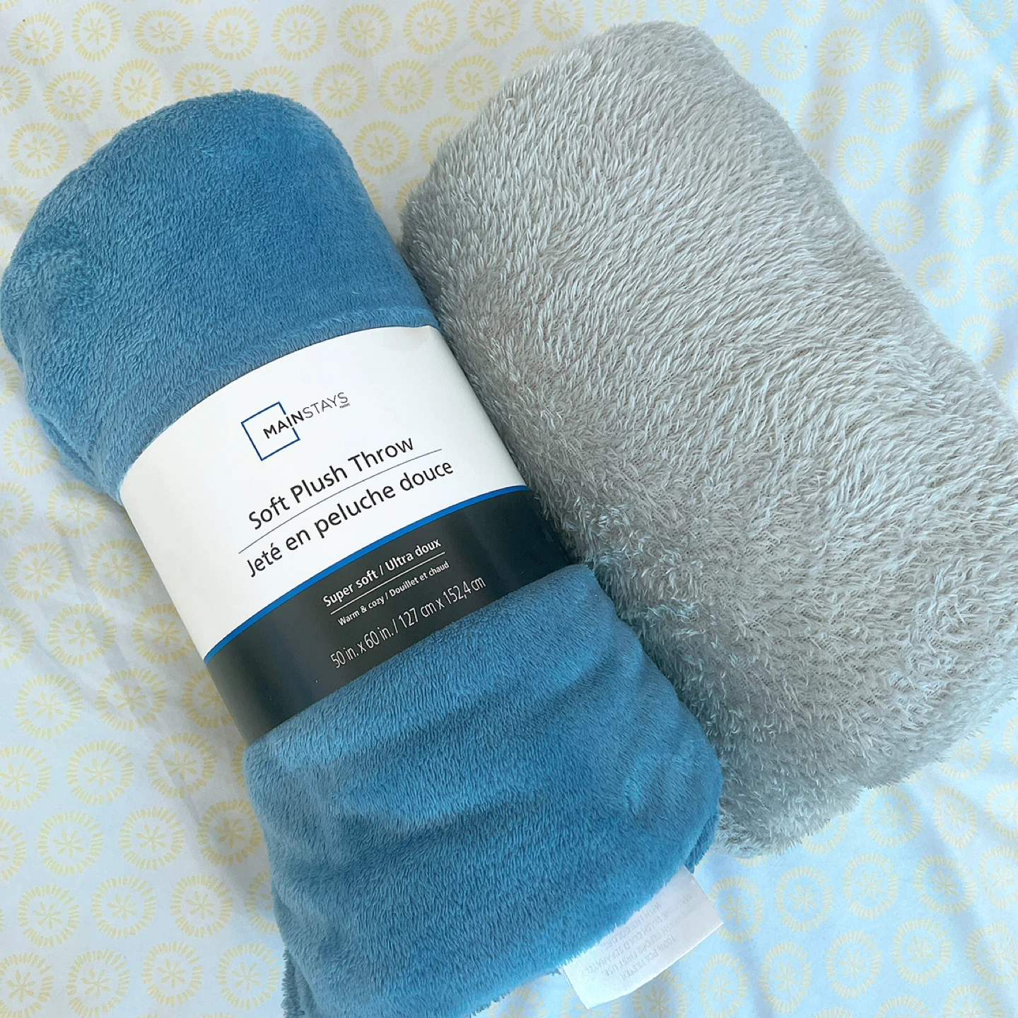 Mainstays Soft Plush Throw - 50x60 inches