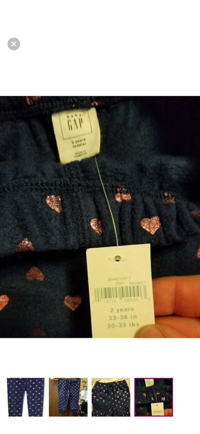 GAP Pro Fleece Logo Zip Hoodie & sweats - Size 2T - photo 4