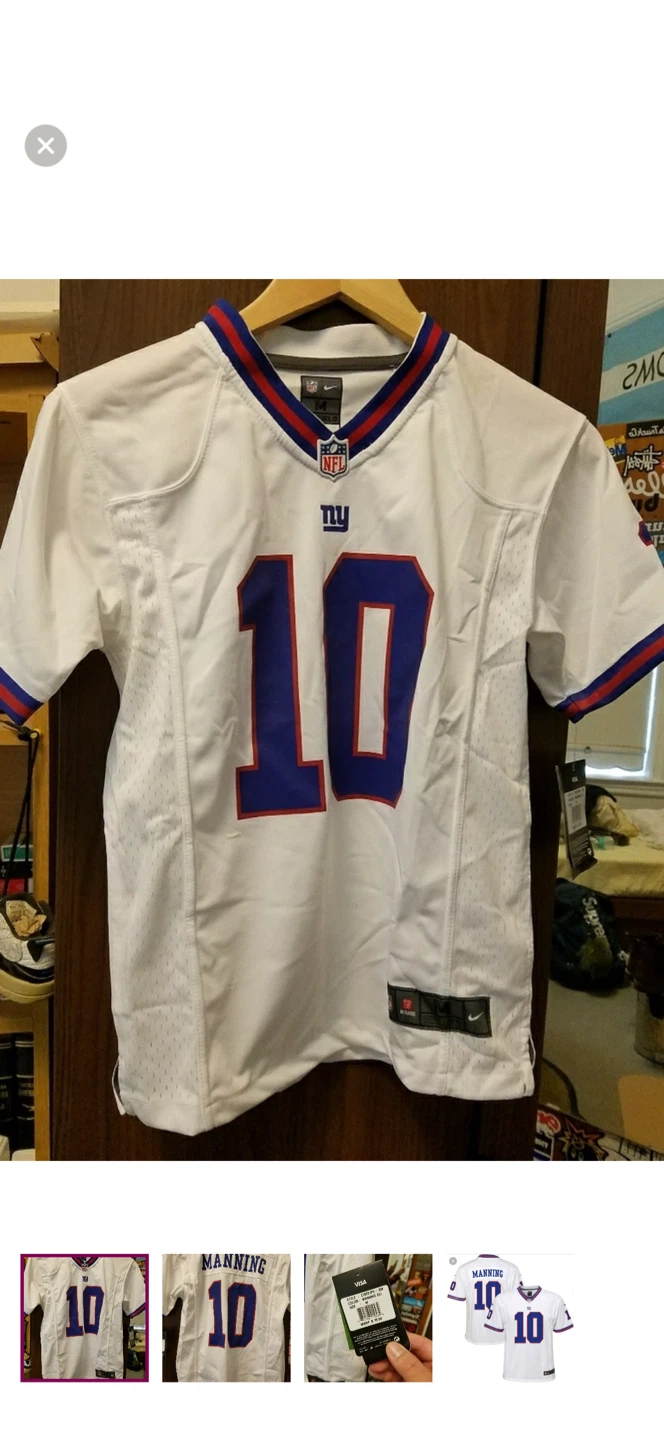 Nike Eli Manning #10 Giants Jersey - Size M - photo 3