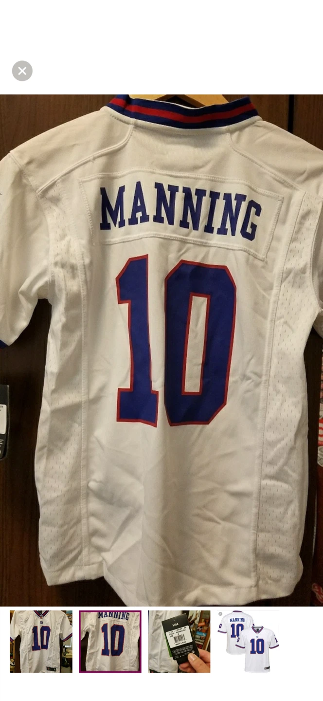 Nike Eli Manning #10 Giants Jersey - Size M - photo 4