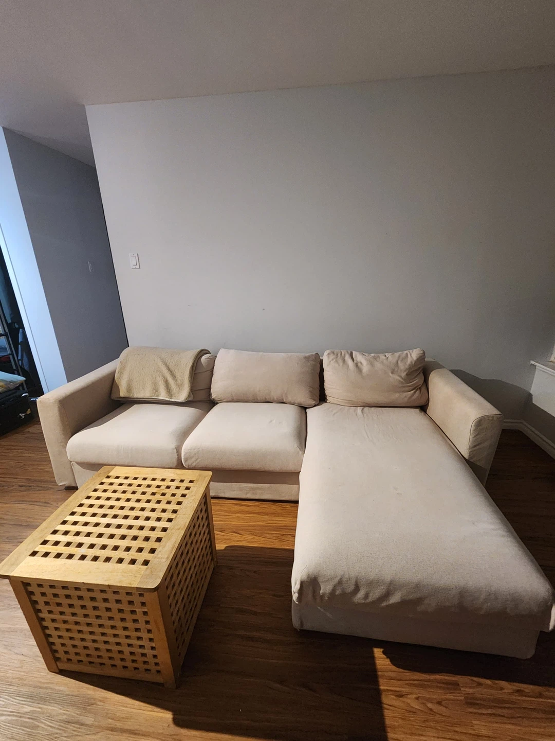 FREE Kivik Sectional Sofa - Beige