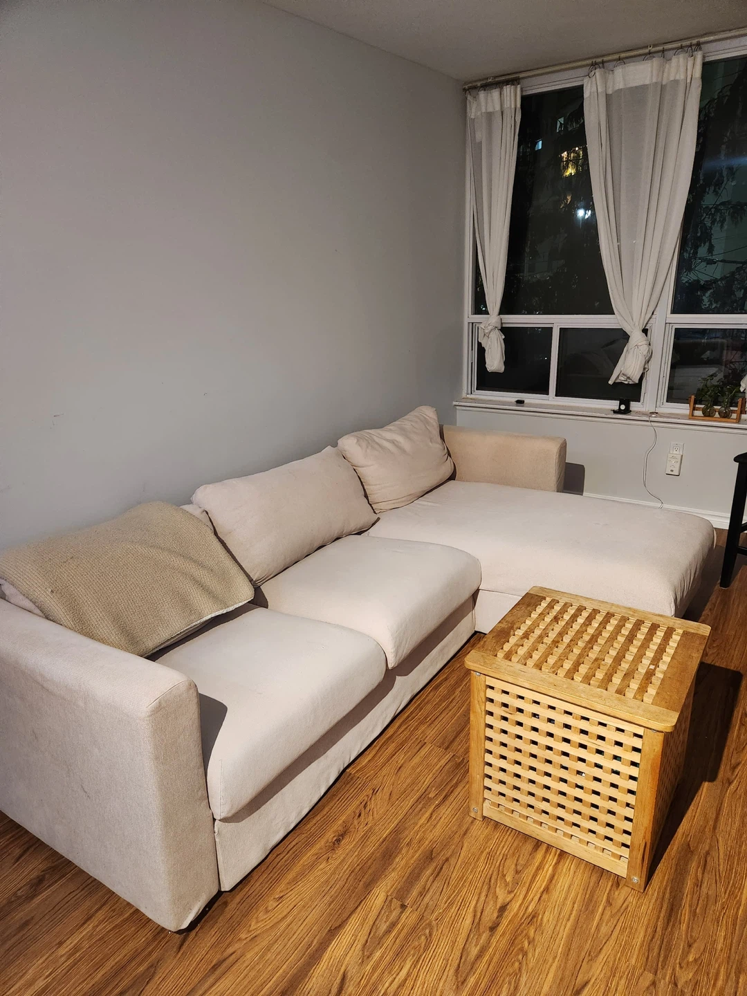 FREE Kivik Sectional Sofa - Beige - photo 3